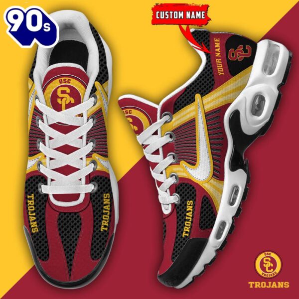 ZNCAA USC TrojansFootball Team Sport Custom Max Plus Shoes